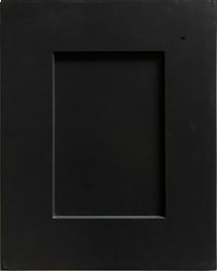 Shaker Black Comfort Series cabinet door