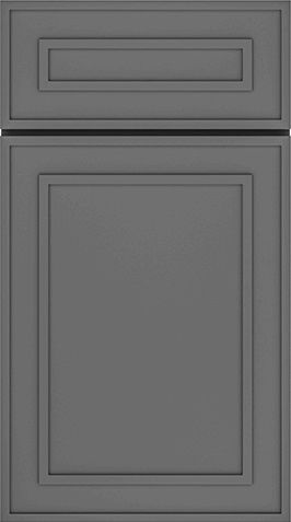 Grey Elegant Rustic Charm cabinet door
